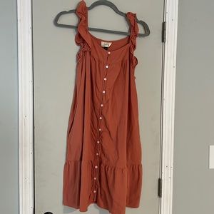 Button down dress